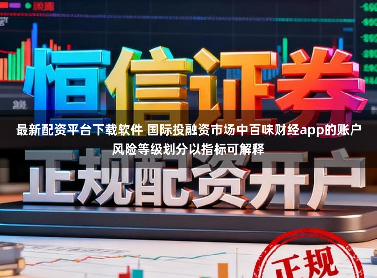 最新配资平台下载软件 国际投融资市场中百味财经app的账户风险等级划分以指标可解释